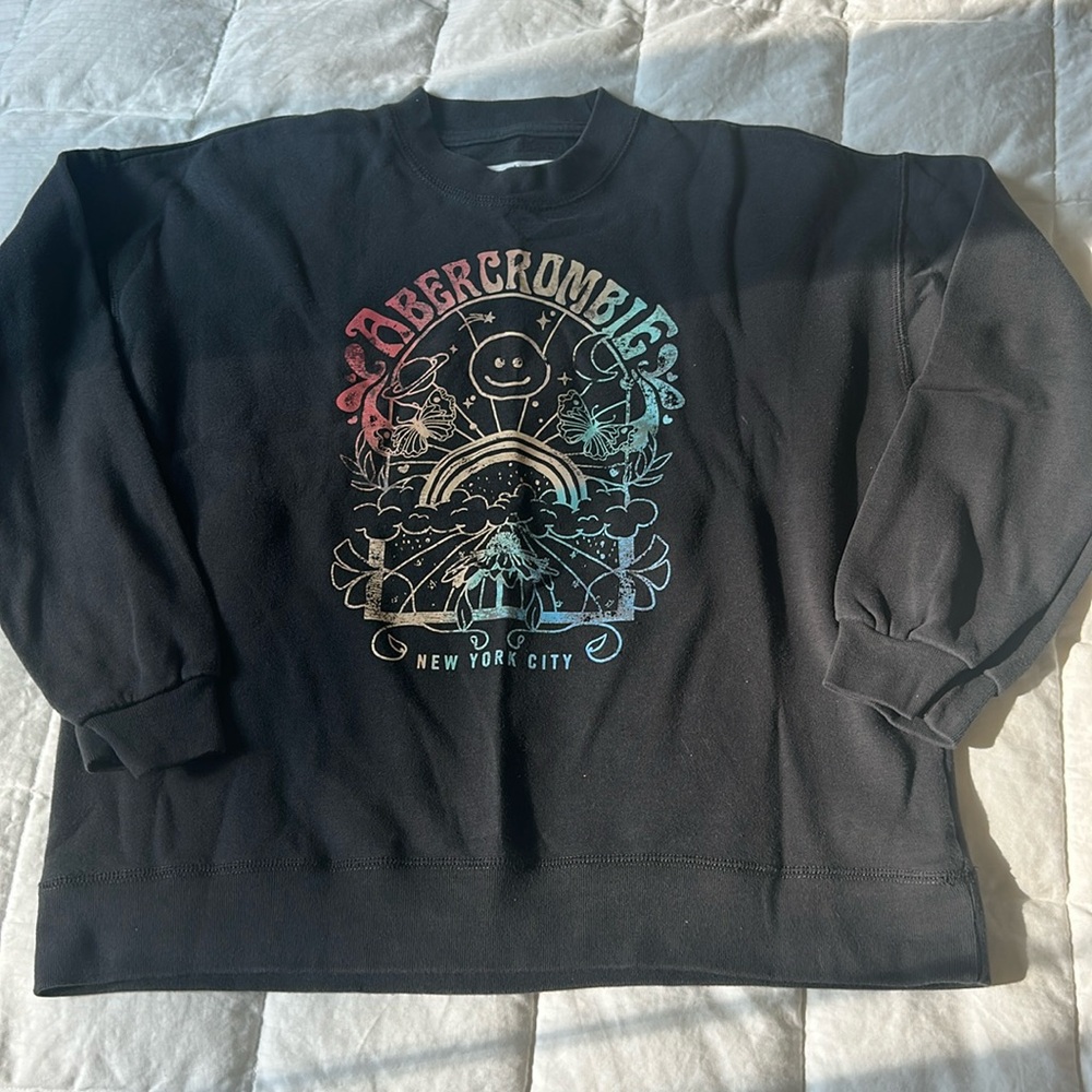 Abercrombie sweatshirt kids 13-14 so cute